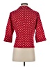 Pendleton Polka Dots Red 3/4 Sleeve Button-Down Shirt Size S - photo 2