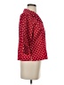 Pendleton Polka Dots Red 3/4 Sleeve Button-Down Shirt Size S - photo 4