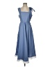 Unbranded 100% Polyester Blue Casual Dress Size S - photo 1
