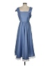 Unbranded 100% Polyester Blue Casual Dress Size S - photo 2