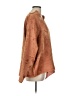 Noble U Brown Long Sleeve Blouse Size L - photo 4