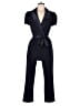 Adrianna Papell Solid Blue Jumpsuit Size 10 (petite) - photo 1