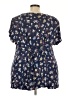 Torrid Blue Short Sleeve Blouse Size 5X Plus (5) - photo 2