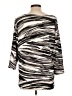Cathy Daniels Silver 3/4 Sleeve T-Shirt Size L - photo 2