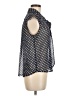 Papaya 100% Polyester Blue Sleeveless Blouse Size M - photo 4
