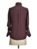 Express Outlet 100% Polyester Burgundy 3/4 Sleeve Blouse Size XS - photo 2