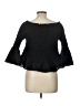 Unbranded Black 3/4 Sleeve Top Size L (estimated) - photo 2