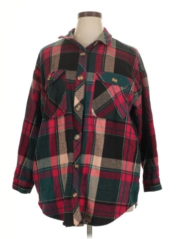 Maurices Long Sleeve Button-Down Shirt (view 1)