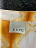 Ecru 100% Silk Orange Yellow Long Sleeve Silk Top Size M (estimated) - photo 7