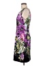 Connected Apparel Floral Purple Cocktail Dress Size 6 - photo 5