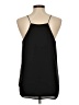 Ann Taylor LOFT 100% Polyester Black Sleeveless Blouse Size M - photo 2