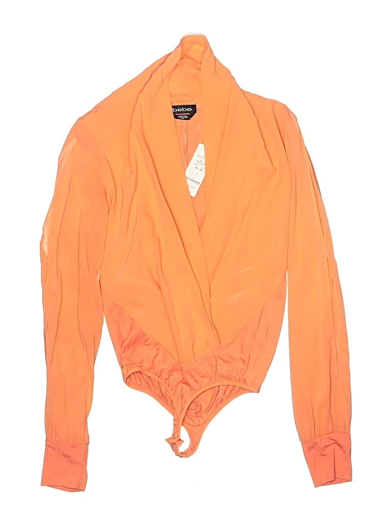 Pre-owned Bebe Kimono In Orange