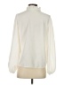 Shein 100% Polyester Ivory Long Sleeve Blouse Size 4 - photo 2