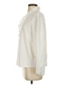 Shein 100% Polyester Ivory Long Sleeve Blouse Size 4 - photo 5