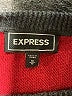 Express 100% Cotton Color Block Red Pullover Sweater Size M - photo 7