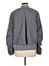 Athleta 100% Polyester Solid Gray Jacket Size L - photo 2