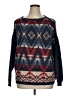 Chaps 100% Cotton Print Blue Pullover Sweater Size XL - photo 1
