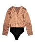 Reformation 100% Silk Gold Kimono Size S - photo 1