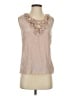 J.Crew Tan Sleeveless Blouse Size 2 - photo 1