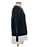 Tahari Plaid Green Blue Pullover Sweater Size S - photo 4