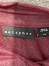 metaphor 100% Polyester Burgundy 3/4 Sleeve Blouse Size L - photo 7