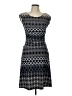 En Focus Studio Argyle Gray Cocktail Dress Size 10 (petite) - photo 1