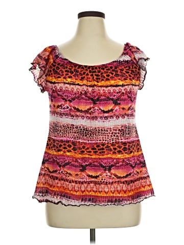 Caren Sport Short Sleeve Blouse (view 1)