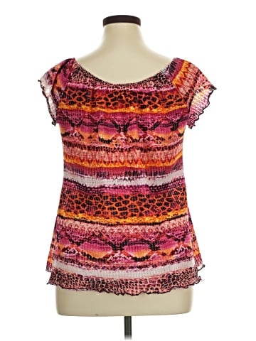 Caren Sport Short Sleeve Blouse (view 2)