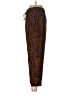 Tucker Animal Print Brown Casual Pants Size M - photo 5