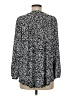 Unbranded Silver Long Sleeve Blouse Size M (estimated) - photo 2