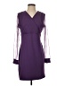 Unbranded 100% Polyester Purple Cocktail Dress Size 2 - photo 1