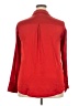 Aqua 100% Polyester Red Long Sleeve Blouse Size XXL - photo 2