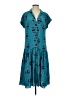 Veronica Beard Teal Casual Dress Size 4 - photo 1