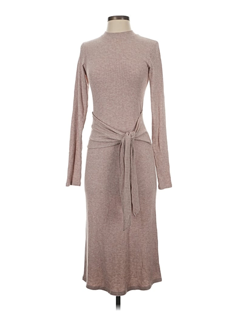 Pre-owned Fourteenth Place Casual Dress In Gray