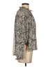 Free People 100% Polyester Paisley Silver Long Sleeve Blouse Size S - photo 4