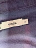 Vince. Blue Long Sleeve Button-Down Shirt Size XS - photo 7