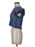 MIOU MUSE 100% Nylon Blue Cardigan Size M - photo 5
