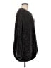 Blue Vanilla 100% Polyester Floral Black Pullover Sweater Size Med - Lg - photo 4