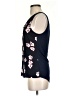 Express 100% Polyester Black Sleeveless Blouse Size XS - photo 5