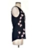 Express 100% Polyester Black Sleeveless Blouse Size XS - photo 4