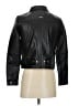 Deadwood 100% Leather Black Leather Jacket Size 4 - photo 2