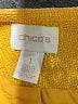 Chico's 100% Cotton Yellow Jacket Size Med (1) - photo 6