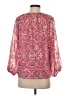 Joy Joy 100% Polyester Pink 3/4 Sleeve Blouse Size S - photo 2