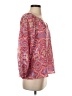 Joy Joy 100% Polyester Pink 3/4 Sleeve Blouse Size S - photo 4