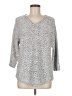 Chico's Gray Pullover Sweater Size Med (1) - photo 1