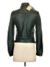 AKRIS 100% Lamb Nappa Green Leather Jacket Size 2 - photo 2