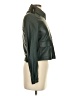 AKRIS 100% Lamb Nappa Green Leather Jacket Size 2 - photo 4