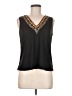 Shein 100% Polyester Black Sleeveless T-Shirt Size M - photo 1