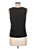 Shein 100% Polyester Black Sleeveless T-Shirt Size M - photo 2