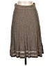 Max Studio Chevron-herringbone Brown Casual Skirt Size XS - photo 1